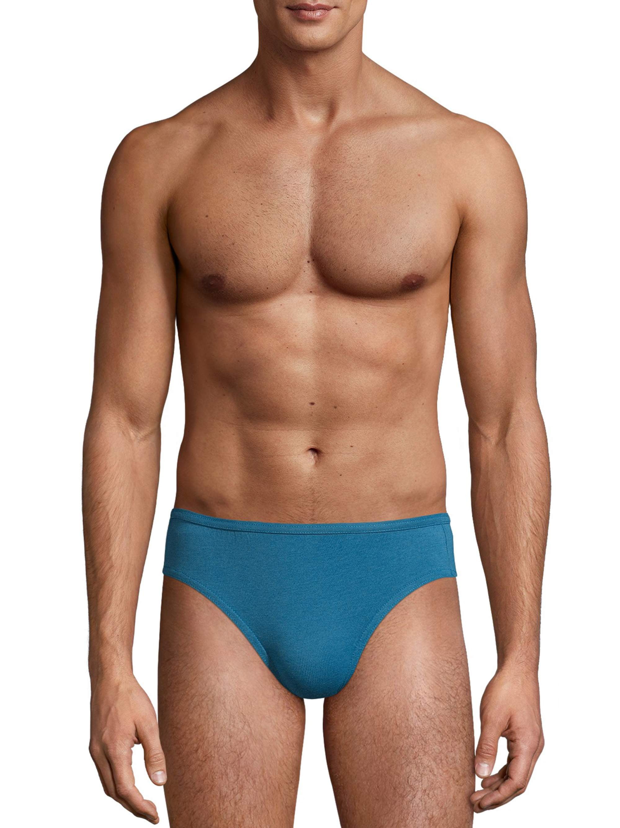 Hanes Men's Comfort Flex Fit Ultra Soft Cotton Stretch Bikinis, 6 Pack 