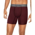 thumbnail image 1 of Hanes Men's Comfort Flex Fit® Ultra Soft Cotton Stretch Boxer Briefs 3-Pack - CFFBC3, 1 of 1