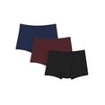 thumbnail image 1 of Hanes Men's Comfort Flex Fit Ultra Soft Cotton Stretch Trunks, 3 Pack, 1 of 4
