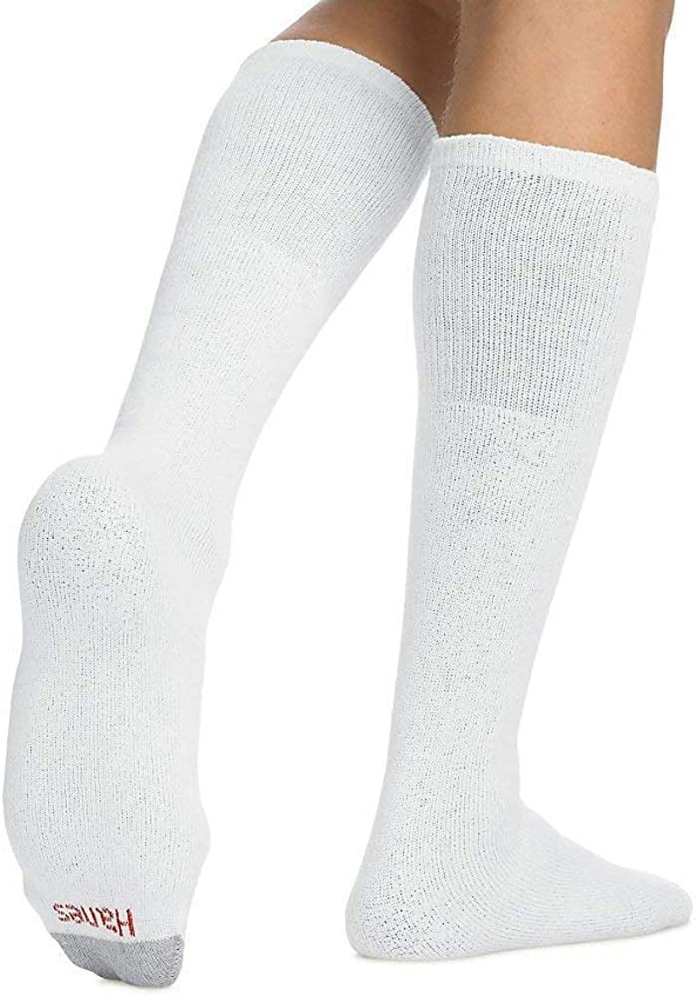 Hanes Men's Comfort OvertheCalf Tube Socks 12Pack