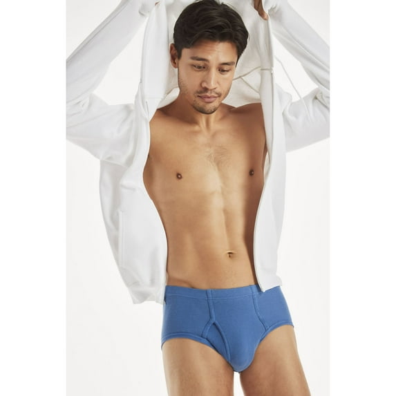 Hanes Men's Comfort Soft Waistband Mid-Rise Briefs 4 pack + 1 Bonus pack - Assorted
