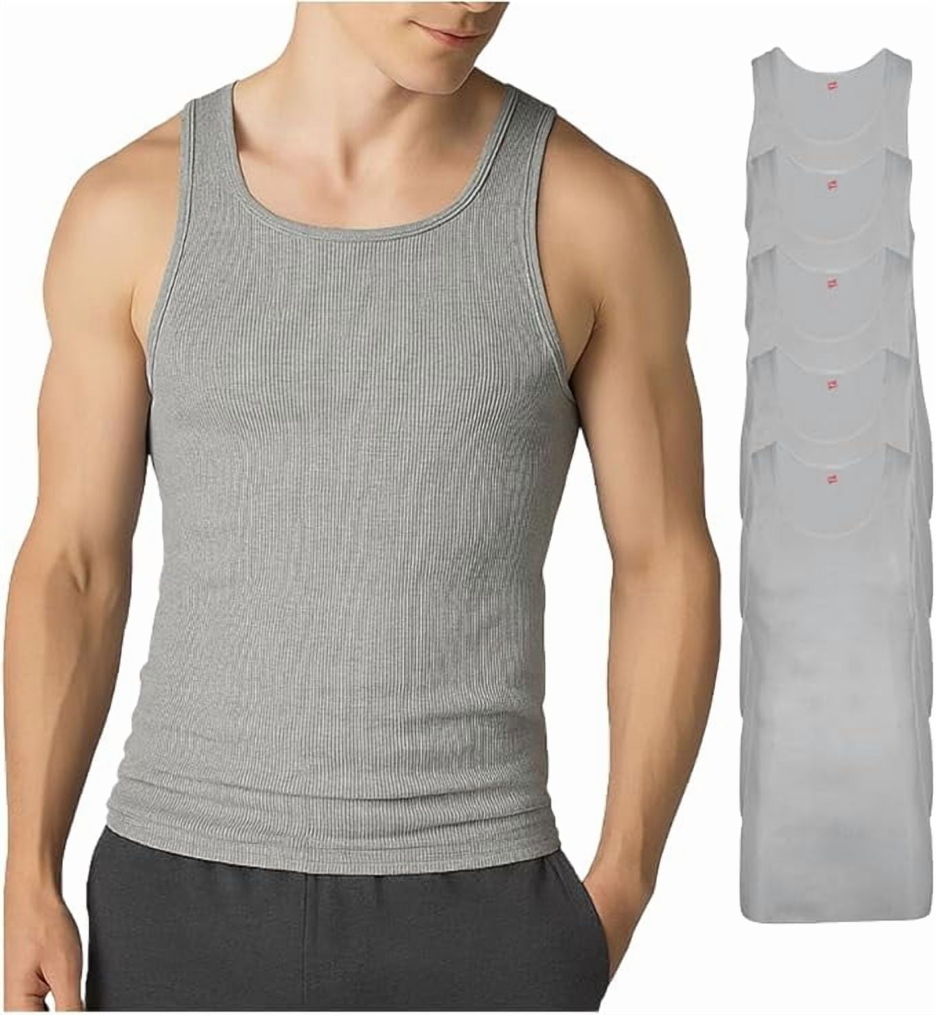 Hanes Men's Comfort Tagless Tank Soft and Breathable, (Men's)