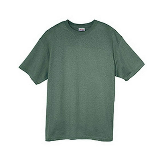 Hanes Men`s ComfortBlend® EcoSmart® Crewneck T-Shirt,5170,M,Heather Green (Pack of 3) 3 Heather Green