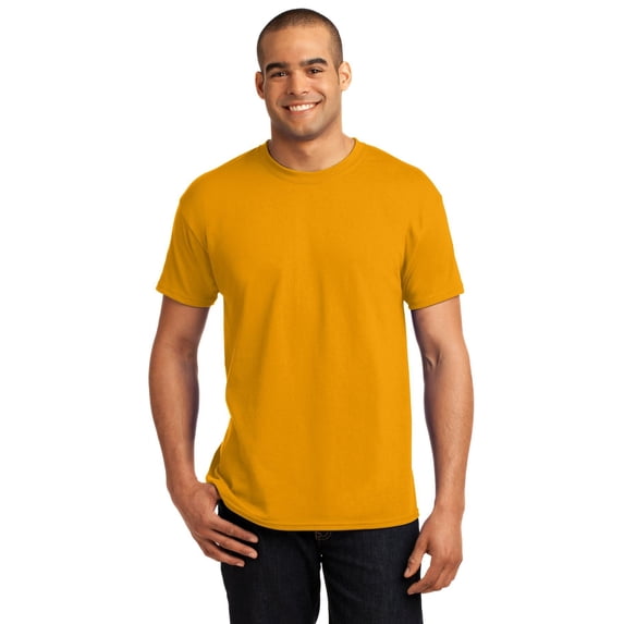 Hanes Men's ComfortBlend® EcoSmart® Crewneck T-Shirt (Pack of 3) 3 Gold