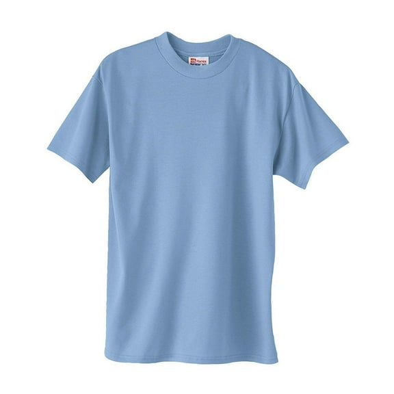 Hanes Men's ComfortBlend® EcoSmart® Crewneck T-Shirt (Pack of 3) 3 Light Blue