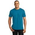 thumbnail image 1 of Hanes Men's ComfortBlend® EcoSmart® Crewneck T-Shirt (Pack of 3) 3 Teal, 1 of 1