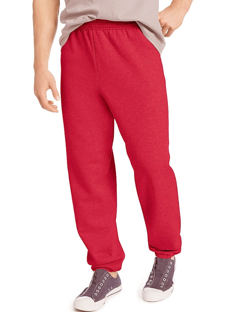 Hanes Women's EcoSmart Cotton-Blend Fleece Jogger Sweatpants, Midweight, No Pockets, 29-Inch