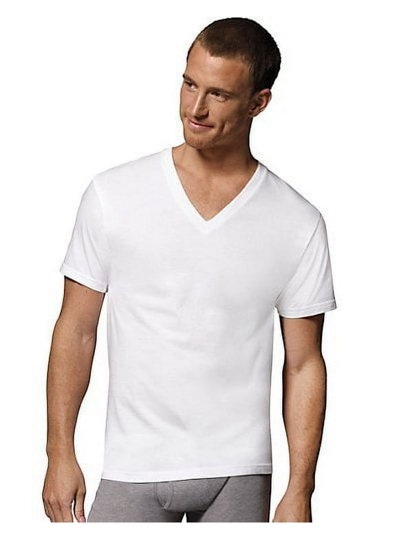 Hanes V-neck T-shirts
