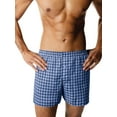 thumbnail image 1 of Hanes Men's ComfortBlend Woven Boxer, 4 Pack, 1 of 2
