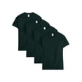 thumbnail image 1 of Hanes Men Crew neck T-Shirt 4-Pack ComfortSoft 100% Cotton Heavyweight Tee Plain, 1 of 5