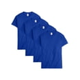 thumbnail image 1 of Hanes Men Crew neck T-Shirt 4-Pack ComfortSoft 100% Cotton Heavyweight Tee Plain, 1 of 11