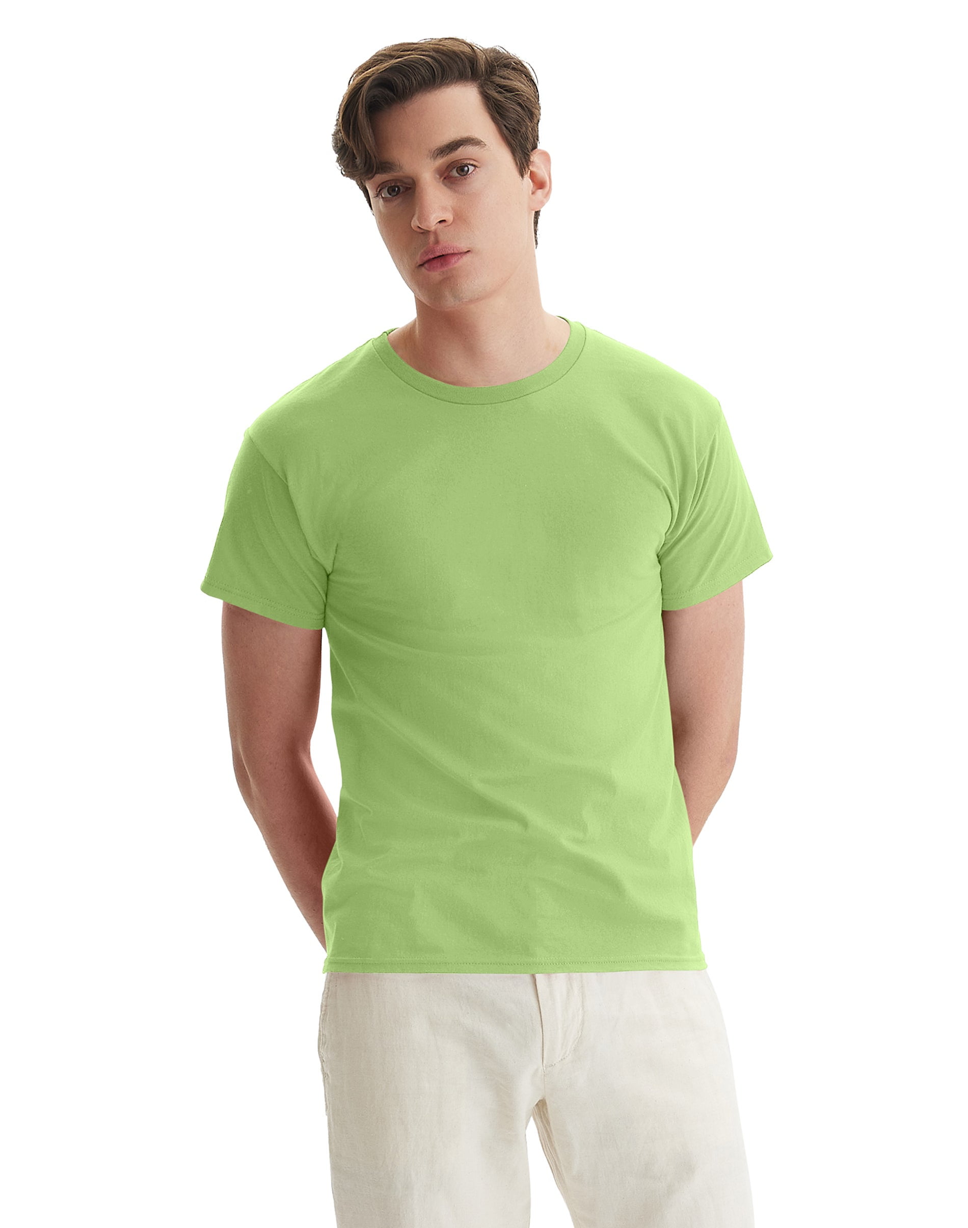 T-shirt épais Coton T-shirt épais Hanes ComfortSoft Pour Jeunes - 100% Coton 147 G - Col Plat