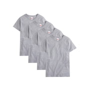 Hanes Men Crew neck T-Shirt 4-Pack ComfortSoft 100% Cotton Heavyweight Tee Plain