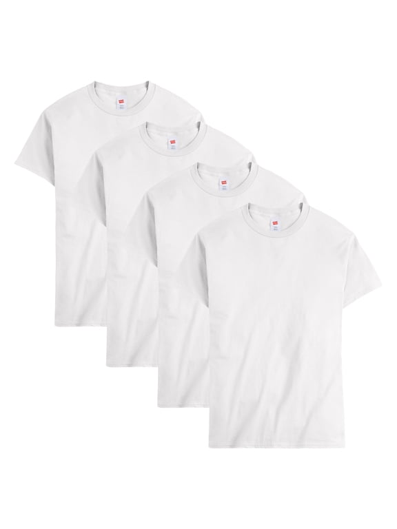 Essentials Men's Cotton T-Shirt, Value 4-Pack White XL
