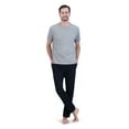 thumbnail image 1 of Hanes Men's ComfortSoft Jersey Short Sleeve Crew and Pant Sleep Set, 2-Piece, Sizes S-2XL, 1 of 7