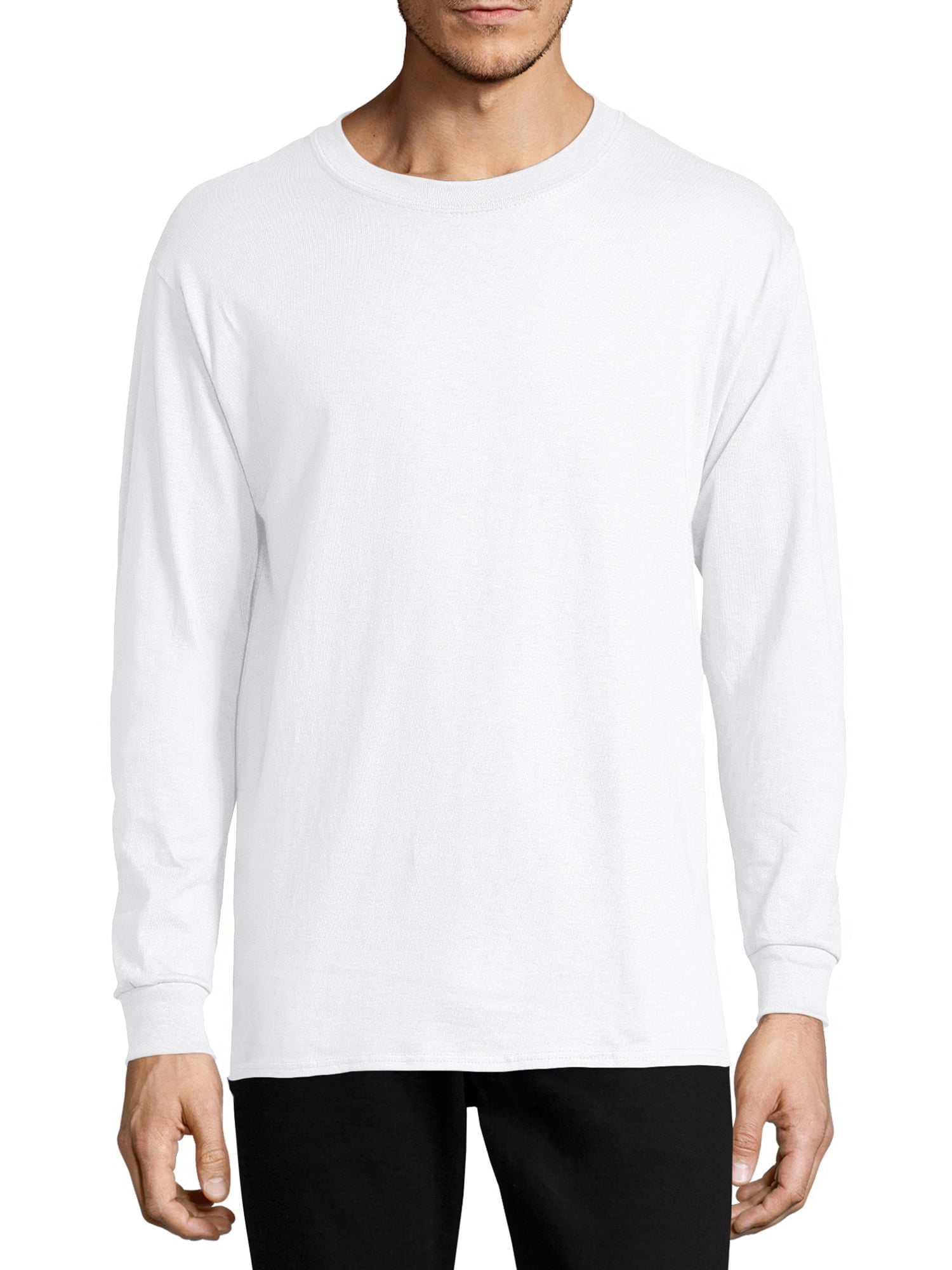 Hanes Herenshirt met lange mouwen ComfortSoft Longsleeve - Vergelijk