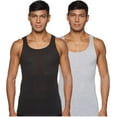 thumbnail image 1 of Hanes Men's ComfortSoft Moisture Wicking Tagless Tank Undershirts  Multipack, Assorted 2-Pack, 2X Large, 1 of 4