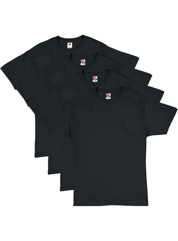 Hanes Men's ComfortSoft Short Sleeve Tee Value Pack (4-pack)