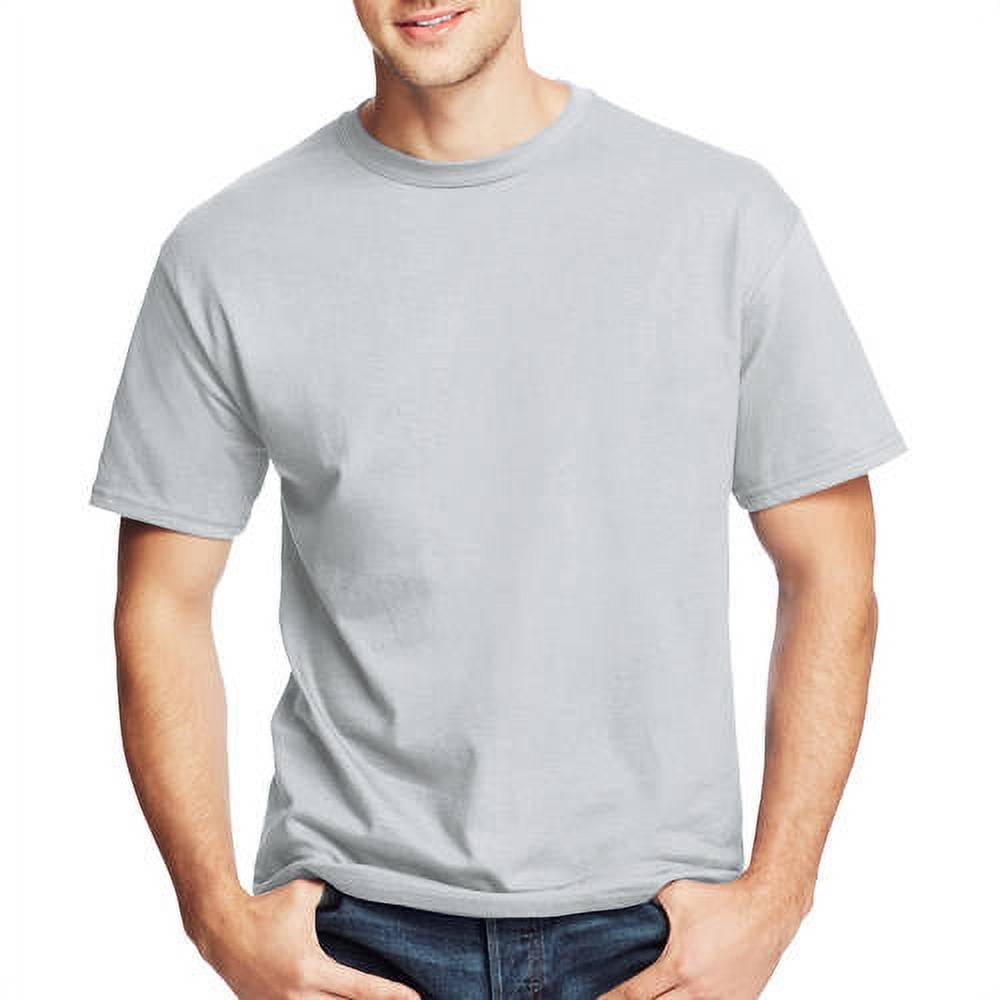 Hanes Men's ComfortSoft Long Sleeve T-Shirt, Tagless, White, Size Small