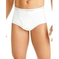 thumbnail image 1 of Hanes Men's ComfortSoft TAGLESS Briefs 3XL-5XL 5-Pack White 3XL, 1 of 2