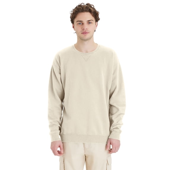 Hanes Men's ComfortWash Fleece Sweatshirt, Sizes S-3XL