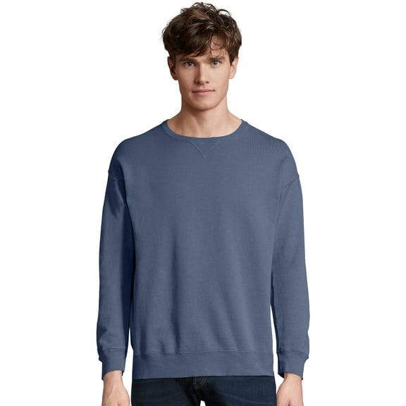 Hanes Men's ComfortWash Fleece Sweatshirt, Sizes S-3XL