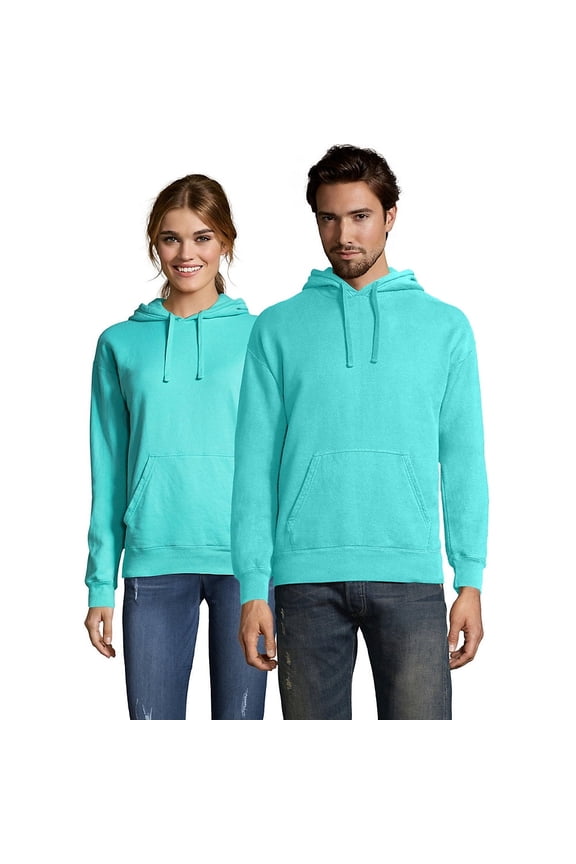 Men's ComfortWashâ„¢ Garment Dyed Fleece Hoodie Sweatshirt - GDH450 GRTDYE