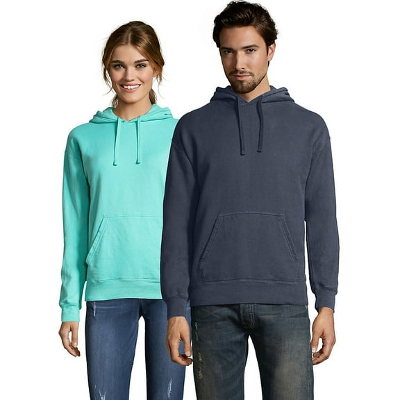 Hanes Men's ComfortWashâ„¢ Garment Dyed Fleece Hoodie Sweatshirt - GDH450 GRTDYE