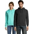 thumbnail image 1 of Hanes Men's ComfortWashâ„¢ Garment Dyed Fleece Hoodie Sweatshirt - GDH450 GRTDYE, 1 of 2