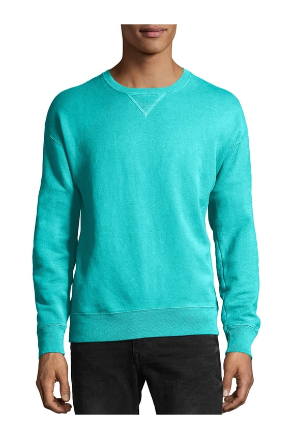 Hanes Men's ComfortWash Garment Dyed Fleece Sweatshirt