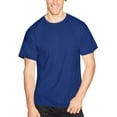 thumbnail image 1 of Hanes Men's Comfortblend Short Sleeve 50/50 Crewneck T-Shirt, Deep Royal, Small, 1 of 1