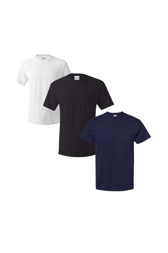 Men's Comfortsoft Cotton Tagless T-Shirts, 3 Pack