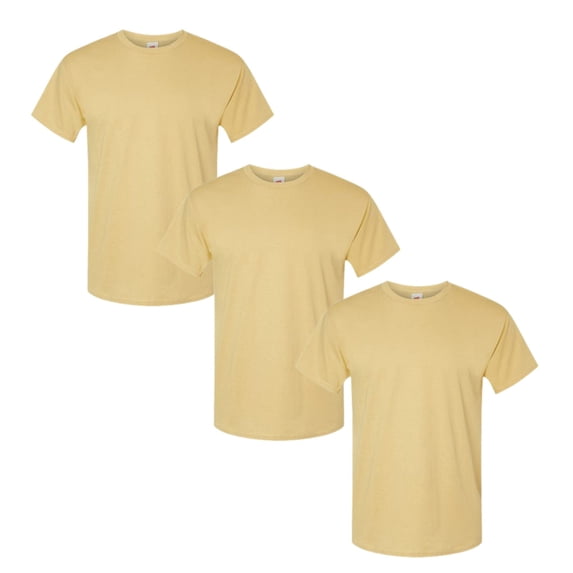 Hanes Men's Comfortsoft Cotton Tagless T-Shirts, 3 Pack