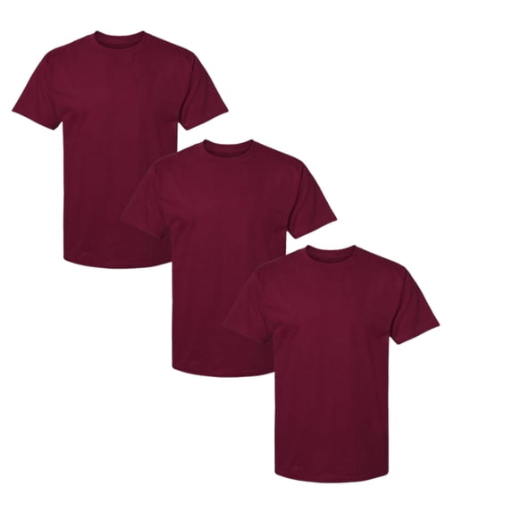 Hanes Men's Comfortsoft Cotton Tagless T-Shirts, 3 Pack
