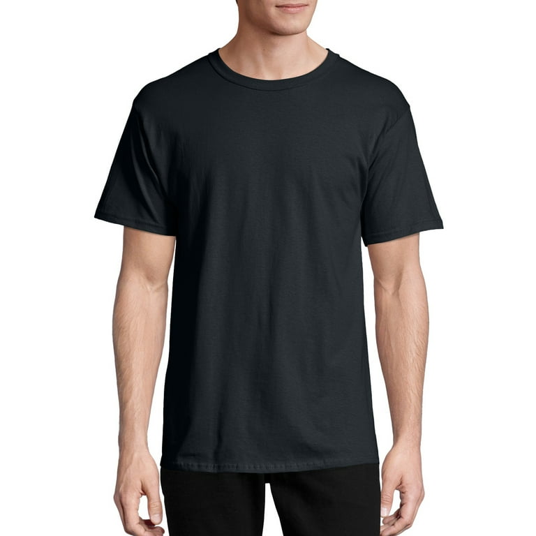 Hanes Men's ComfortSoft Short-Sleeve Crewneck T-Shirt
