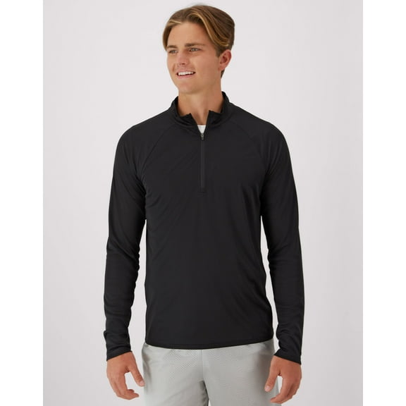Hanes Cool DRI Men's Quarter Zip Pullover, Sizes S-3XL
