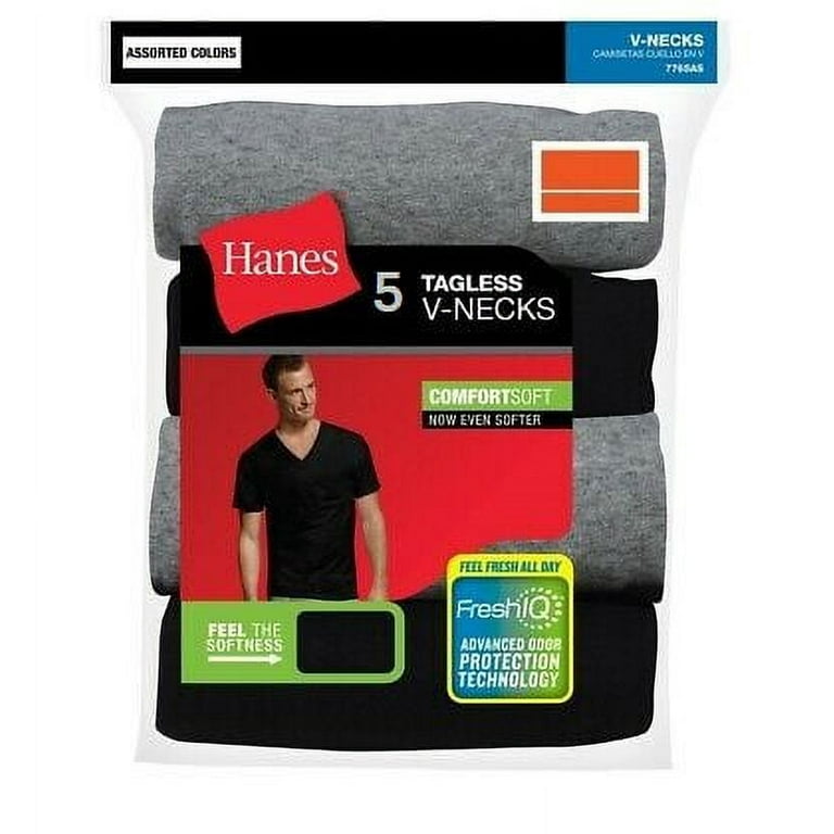 Hanes cool dri v neck mens hot sale
