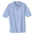 thumbnail image 1 of Hanes Men's Cotton-Blend Ecosmart&Reg; Jersey Polo , 054 , Light Blue , X-Large, 1 of 1