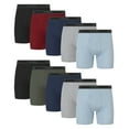 thumbnail image 1 of Hanes Men's Value Pack Assorted Boxer Briefs, 1 of 10