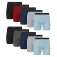 thumbnail image 1 of Hanes Men's Value Pack Assorted Boxer Briefs, 1 of 10