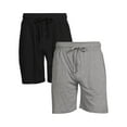 thumbnail image 1 of Hanes Men's Cotton Modal ComfortFlexFit Sleep Shorts, 2-pack, 1 of 6