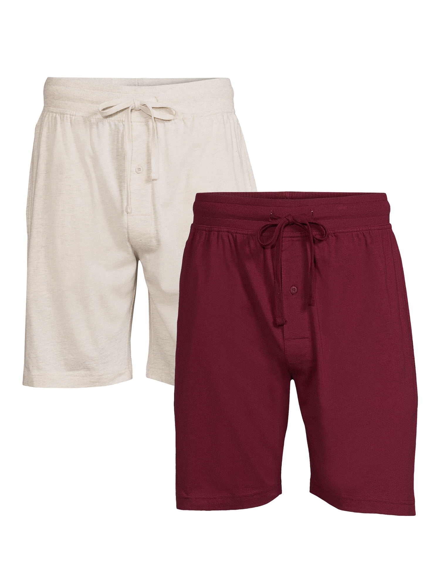 Hanes Men's Cotton Modal ComfortFlexFit Sleep Shorts, 2Pack