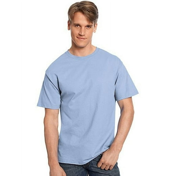 Hanes Authentic Men's Short Sleeve Crewneck T-Shirt, Big and Tall Sizes Available S-5XL