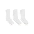 Hanes Men's Crew Socks, Compression, 6Pack