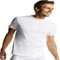 thumbnail image 1 of Hanes Men's Crewneck Tagless Undershirt (6-Pack), Style 2135P6, 1 of 3