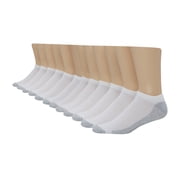 Hanes Men's Double Tough Durability No Show Socks, 12 Pack