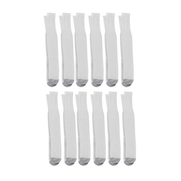 Hanes Men's Double Tough Durability Over-the-Calf Tube Socks, 12-Pack