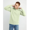 thumbnail image 1 of Hanes Men's T-Shirt Hoodie Garment Dyed Cotton Long Sleeve Jersey Tee sz S-3XL, 1 of 5