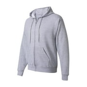 Hanes Men's EcoSmart Fleece Full Zip Hooded Jacket