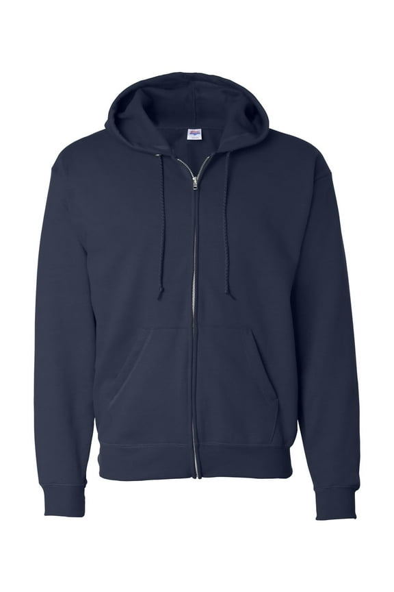 Men's EcoSmart Fleece Full Zip Hooded Jacket